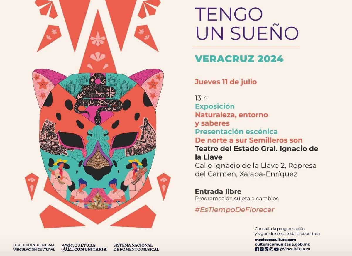 Encuentro de los 10 Semilleros Creativos en Veracruz será en Teatro del Estado