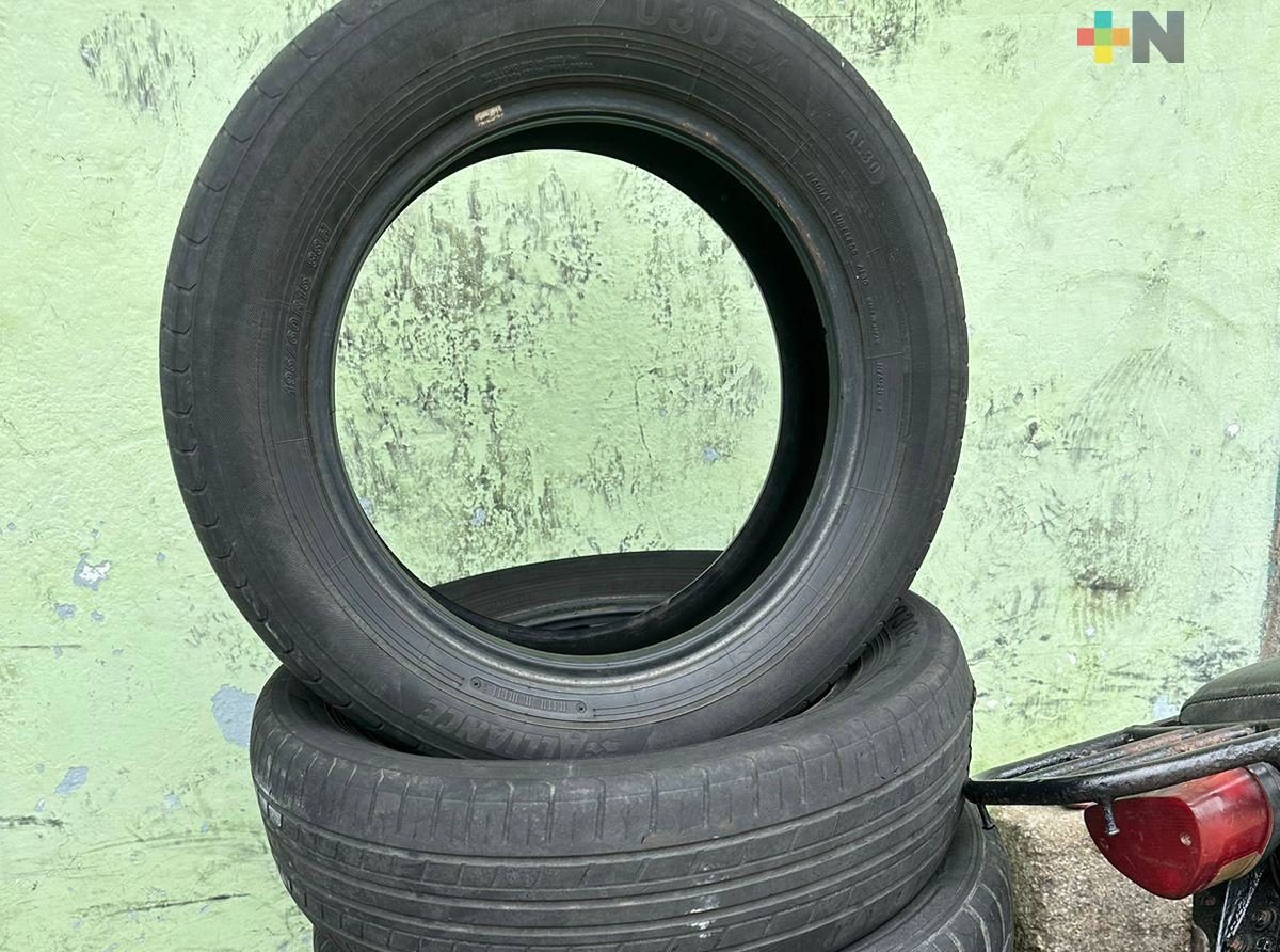 Ponchaduras de llantas aumentan con lluvias; hasta pedazos de huesos se incrustan