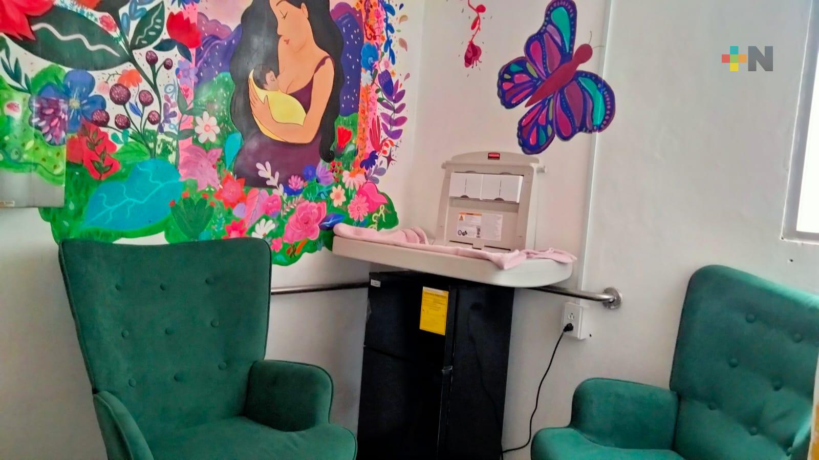 Habilita Salud municipal lactario en sus instalaciones