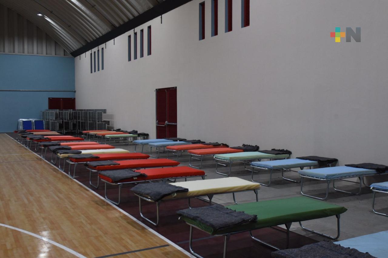 Activados más de un albergue en Veracruz puerto