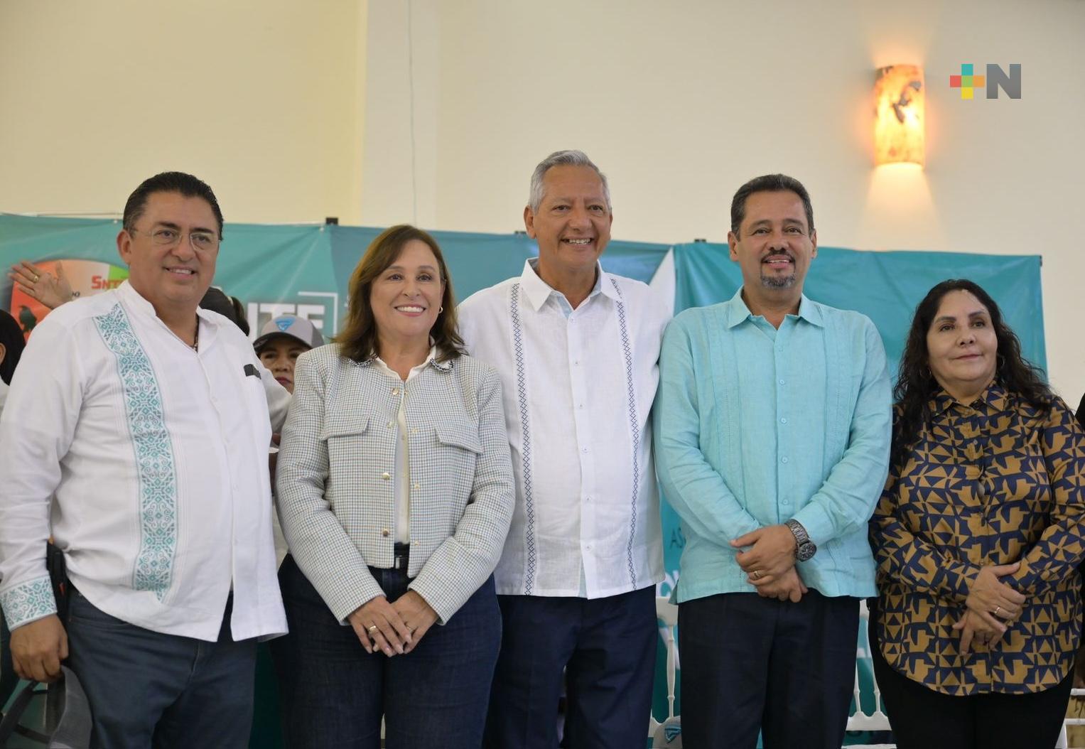 Reconoce Rocío Nahle a los maestros y maestras veracruzanos