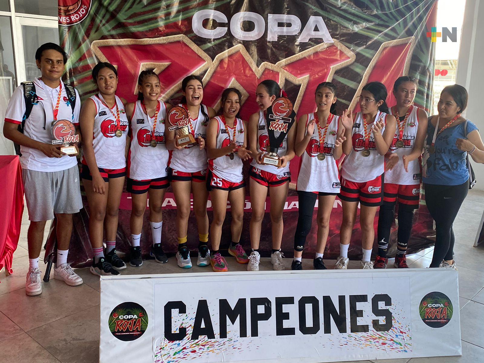 Más de 100 equipos participaron en la primera Copa Roja de Baloncesto