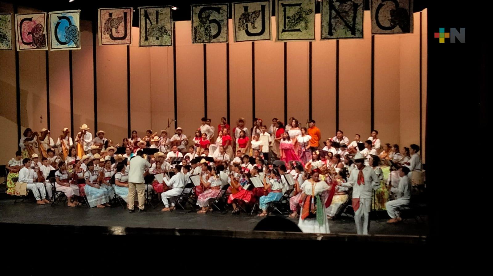 Al festival «Tengo un sueño» llegan infantes y jóvenes de diferentes regiones de Veracruz