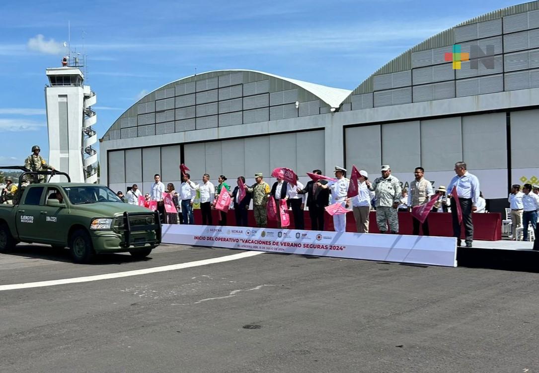 Inicia Operativo vacaciones de verano seguras 2024 en Veracruz