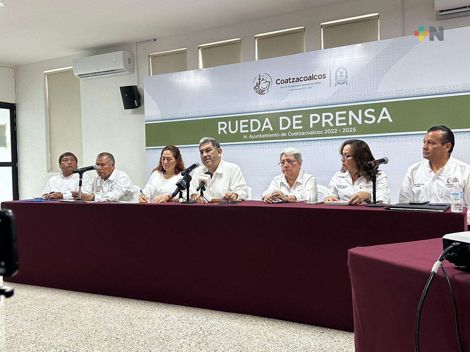 Gestionan certeza jurídica para ciudadanos, espacios públicos y escuelas de Coatza