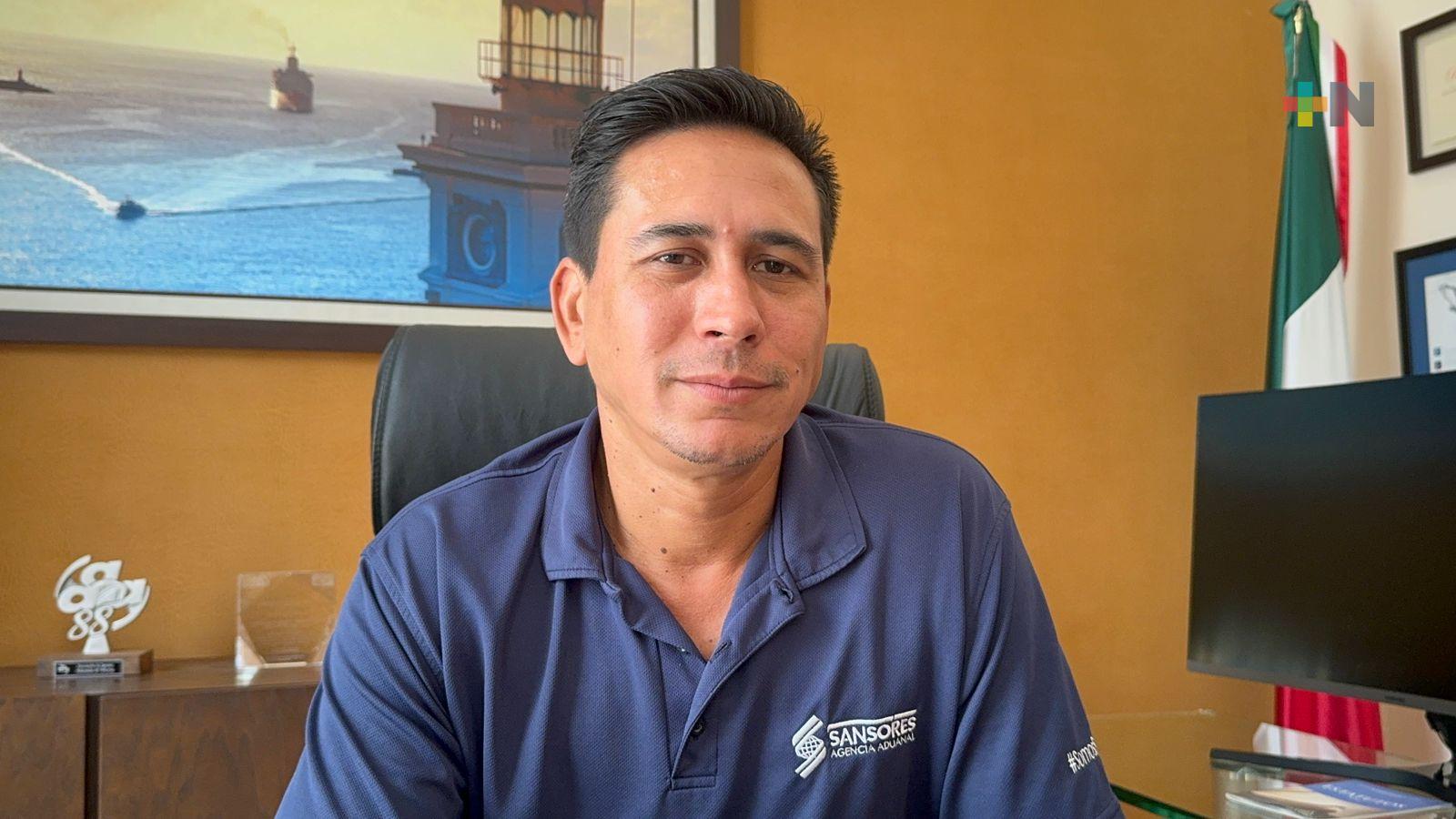 Se recupera movimiento de mercancía en el puerto de Veracruz: Asociación de Agentes Aduanales