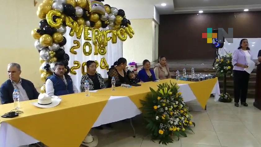 Fin de cursos en escuelas de Zacualpan