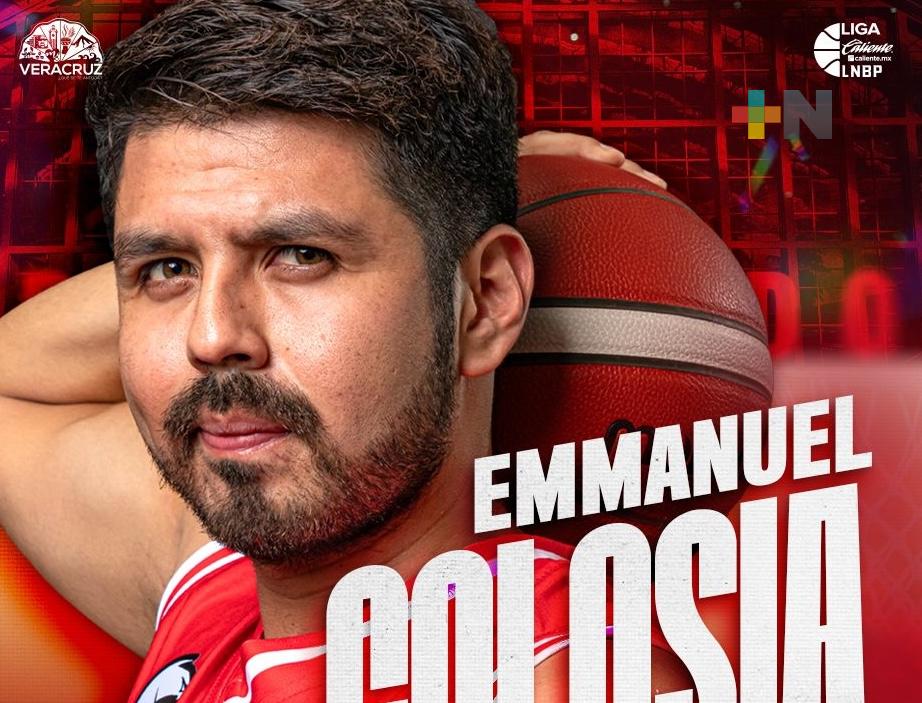 Basquetbolista xalapeño Emmanuel Colosia jugará con Halcones Rojos
