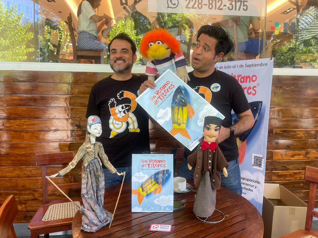 Muestra titiritera en Xalapa a partir del 20 de julio