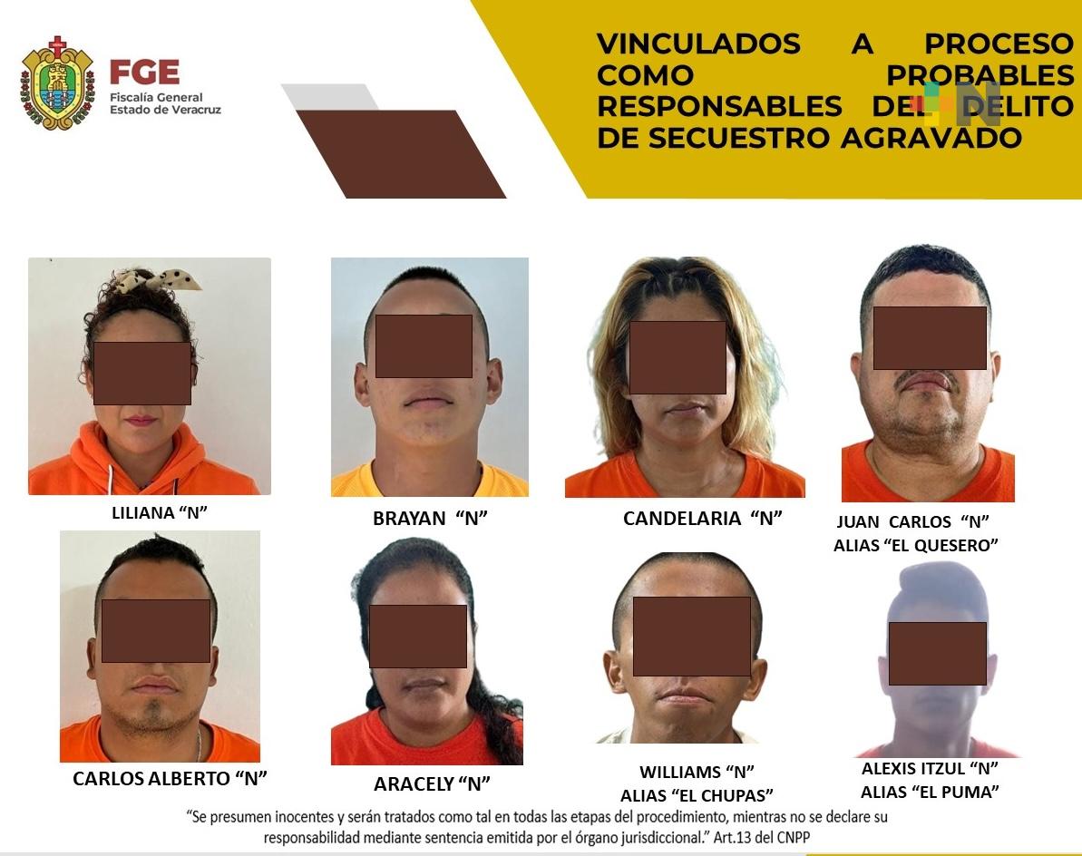 En Acayucan vinculan a proceso a probables responsables de secuestro agravado