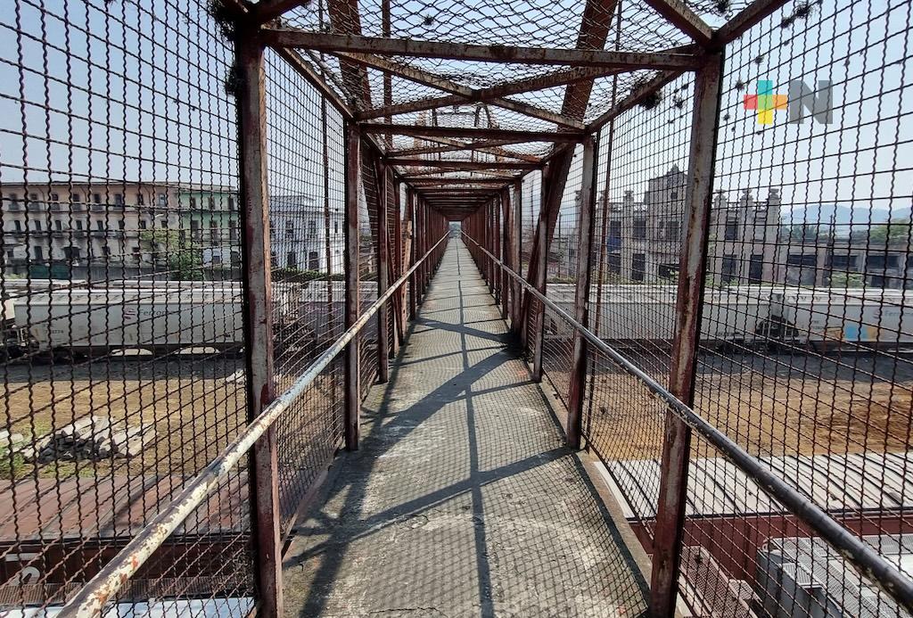 Inician rehabilitación del puente de hierro de La Estación, en Córdoba