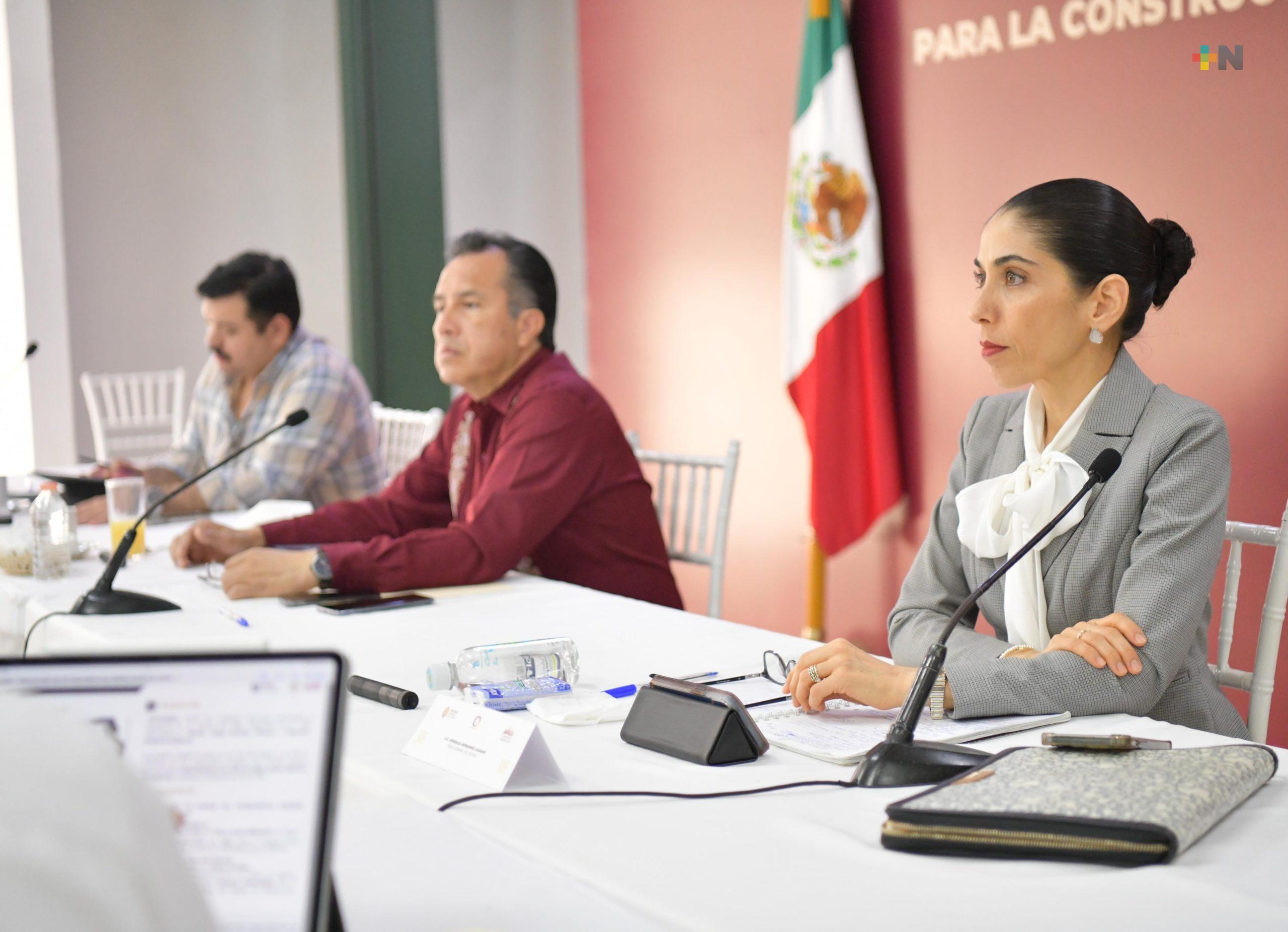 Cuitláhuac García preside la Mesa para Construcción de la Paz