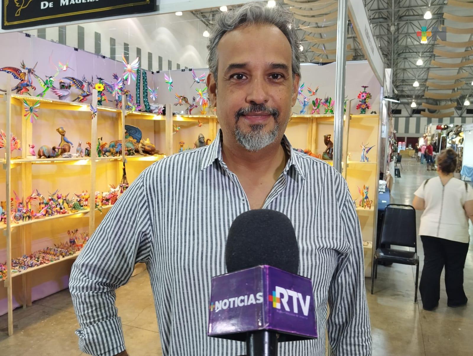 Inicia Expo TlaquepArte 2024 en WTC, en Boca del Río