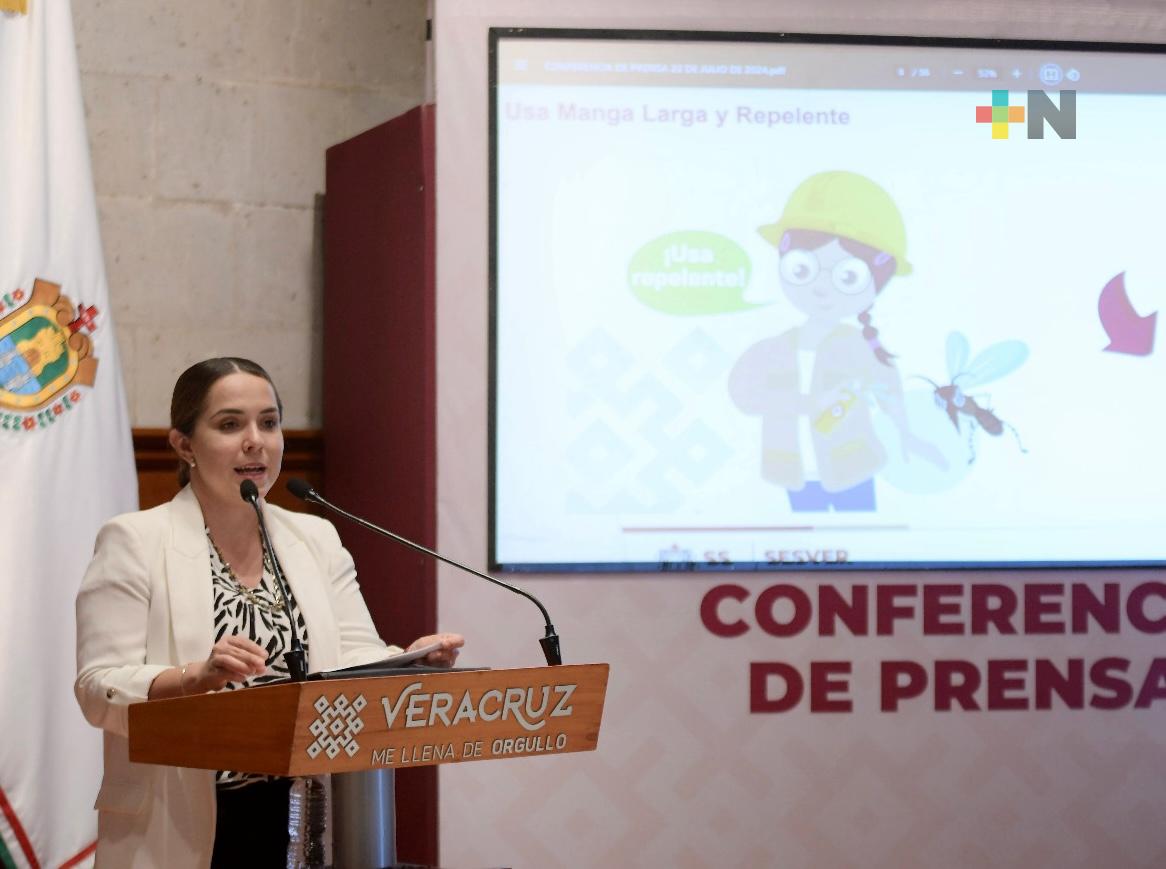 Histórica inversión anual en Veracruz para combate al dengue: Secretaría de Salud