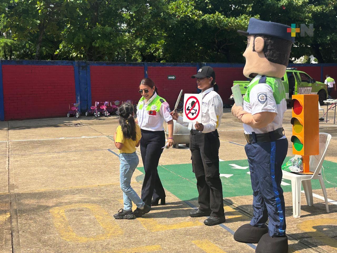 En curso de verano de Coatza imparten  cultura de protección y seguridad vial