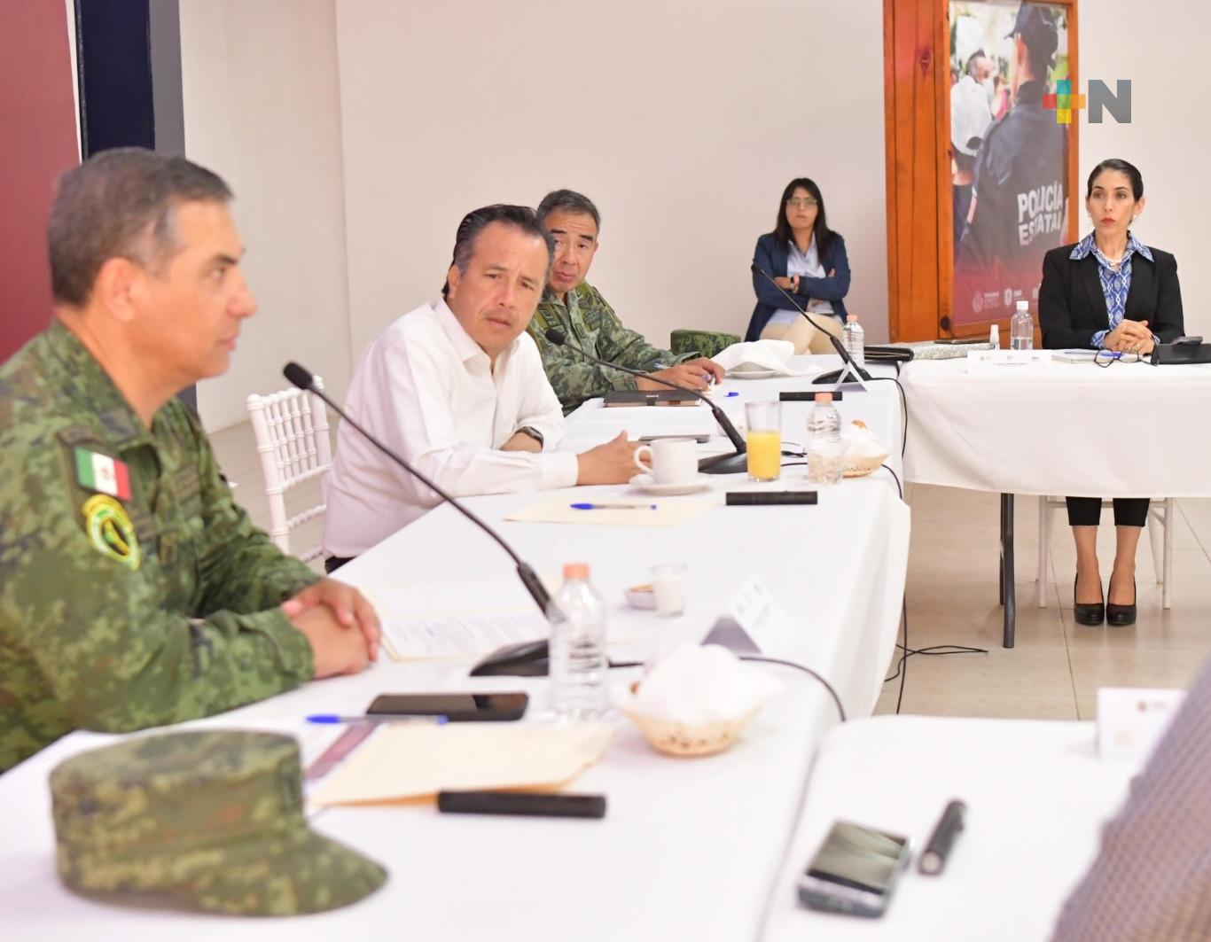 Gobernador preside la Mesa para Construcción de la Paz, en Emiliano Zapata