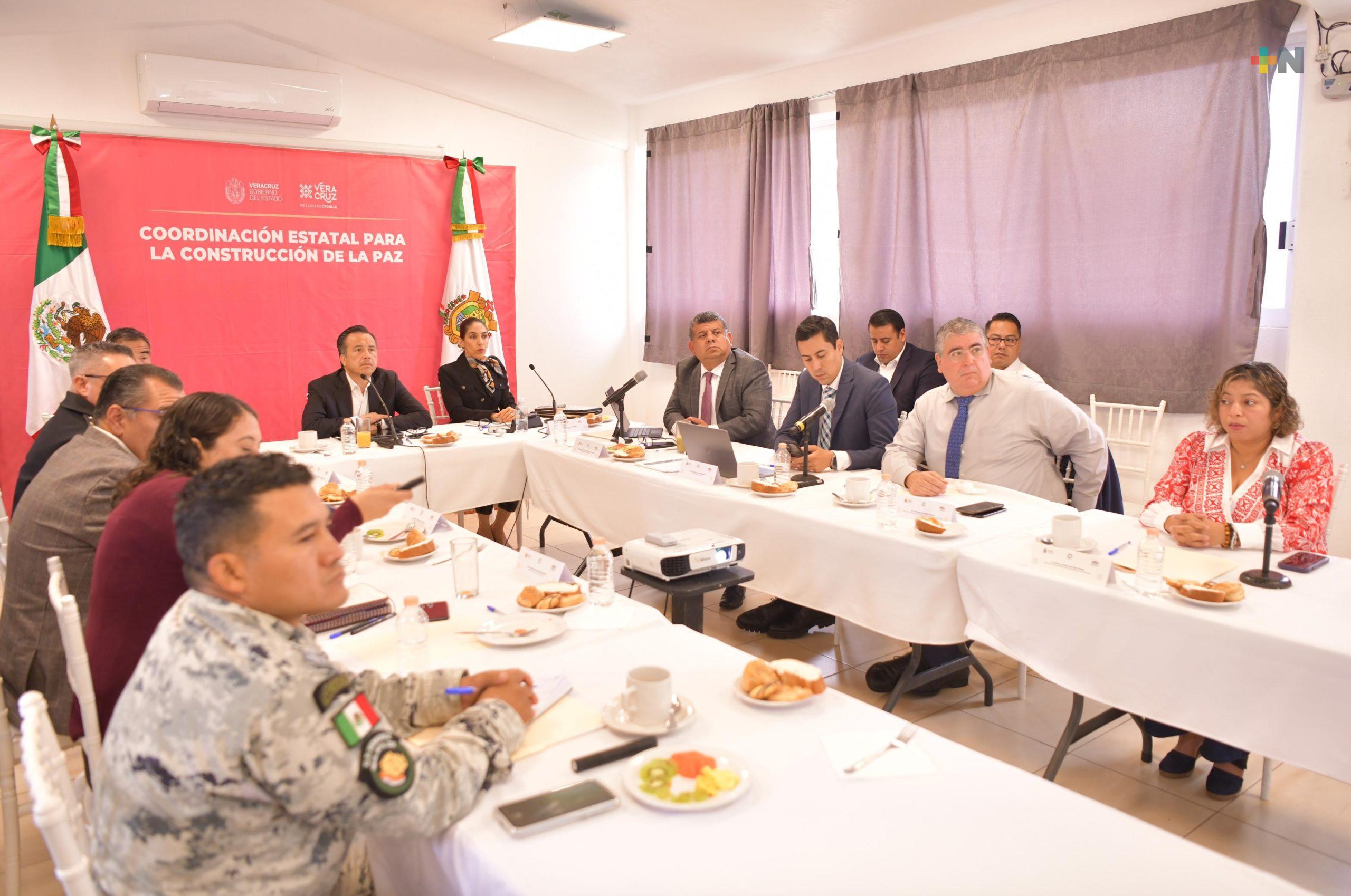 En instalaciones de Guardia Nacional sesiona la Mesa para Construcción de la Paz