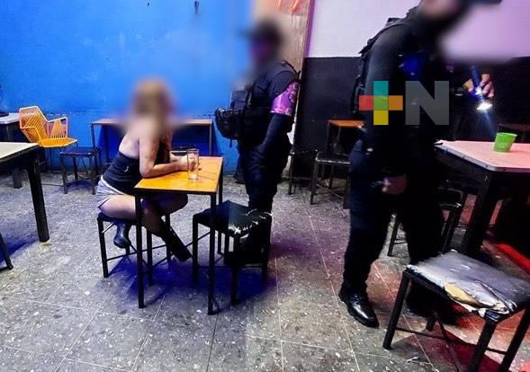 Realiza SSP Operativo Bares y Cantinas en 30 municipios de la entidad