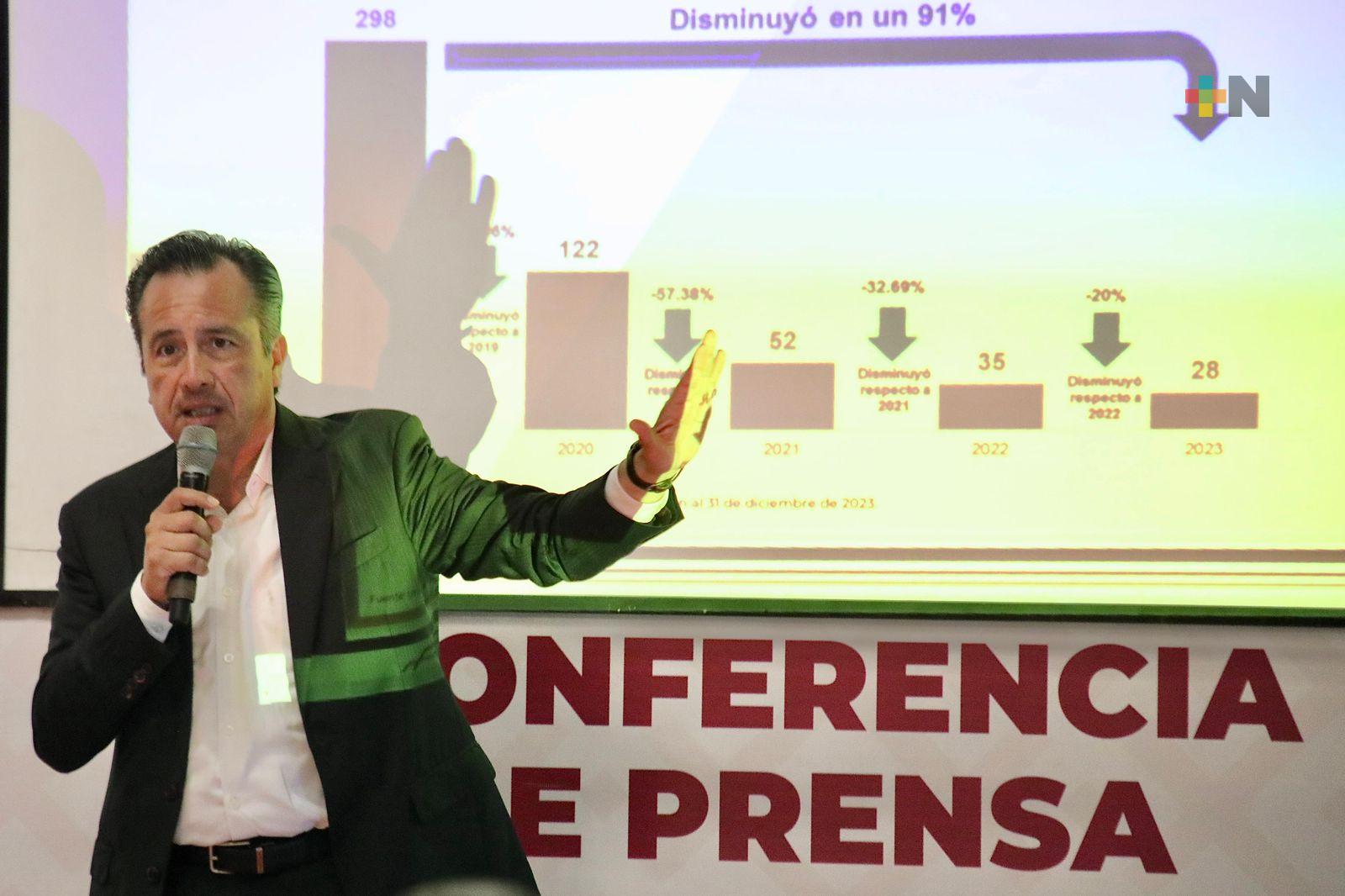 Recomendaciones de la CEDH sobre actuar de policías, fueron atendidas: gobernador