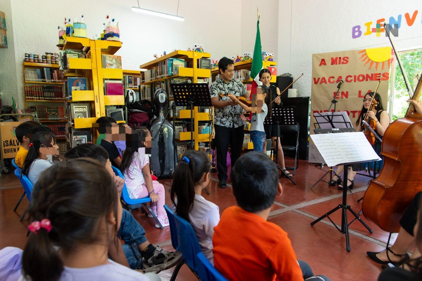 Brindaron concierto didáctico Cameratta Córdoba para niños