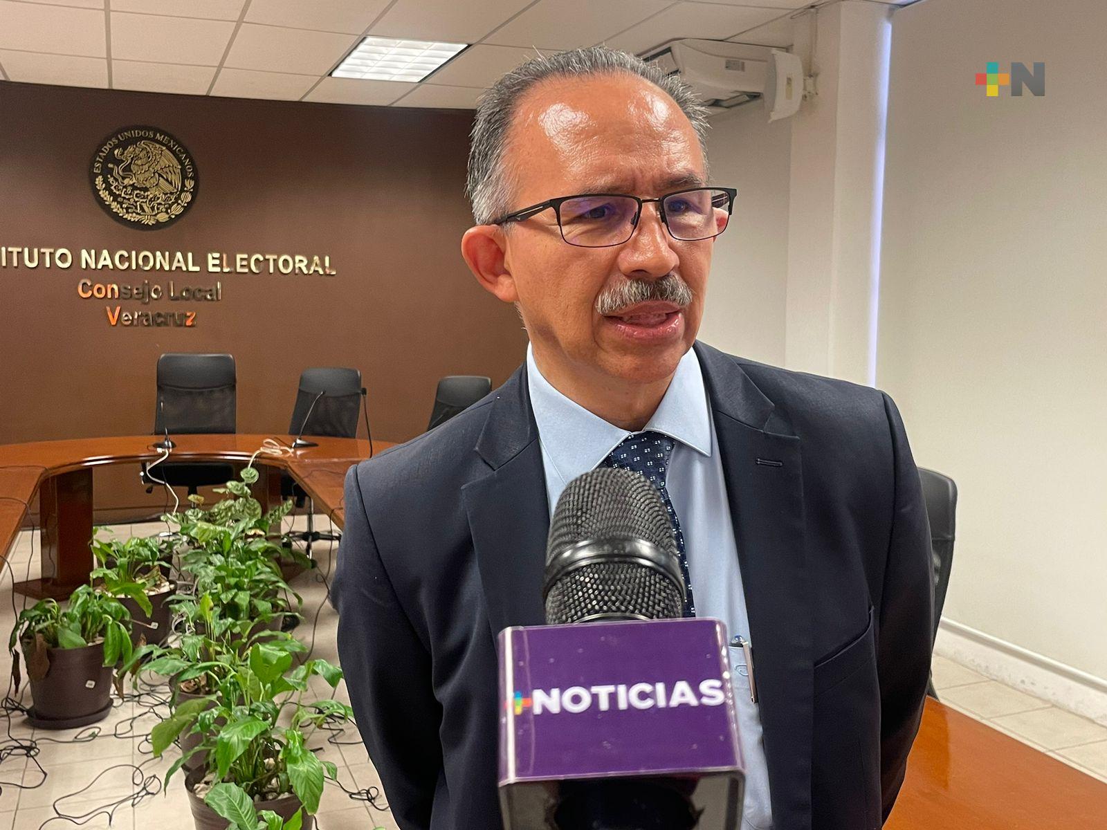 INE Veracruz no recibió impugnación por elección judicial federal