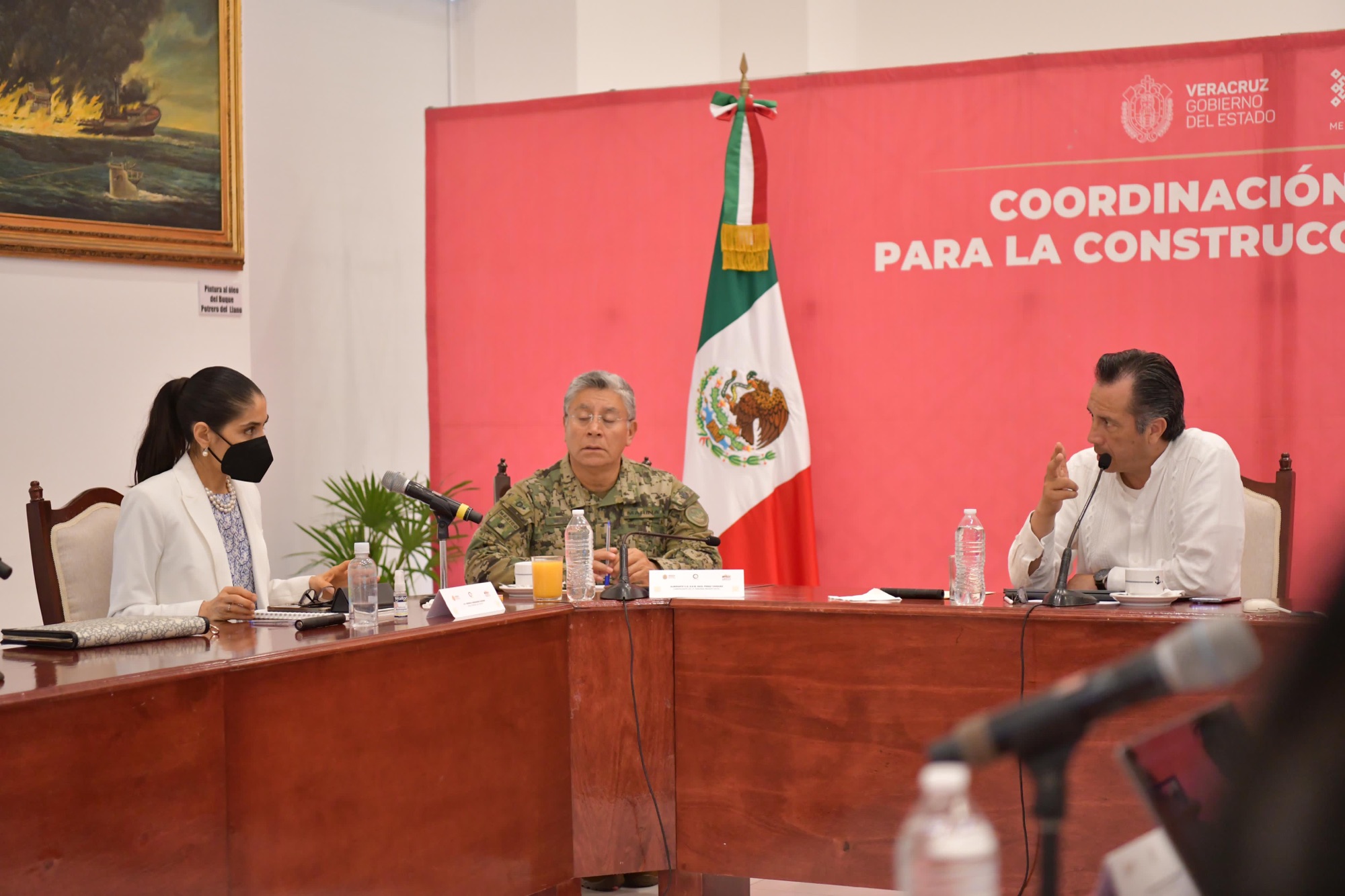 En la Tercera Región Naval sesiona la Mesa de Coesconpaz