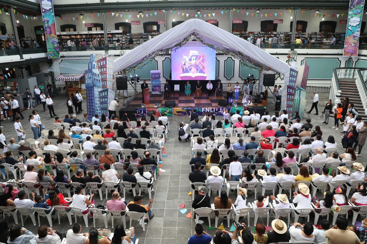 Concluye la 34ª Feria Nacional del Libro Infantil y Juvenil Xalapa 2024