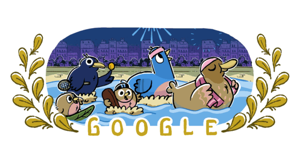 Google celebra inicio de los Juegos de París 2024 con Doodle