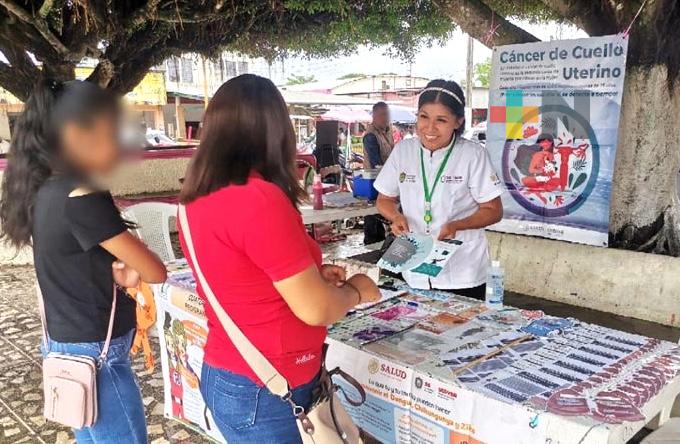 Brigada de Salud Itinerante atiende a ciudadanos de Hidalgotitlán, Cosoleacaque y Zaragoza