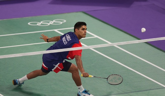 Termina el sueño olímpico de Luis Ramón Garrido en el bádminton de París 2024