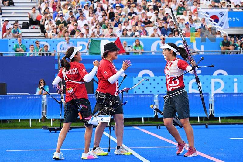 Arqueras mexicanas ganaron la primera medalla para Latinoamérica, en París 2024