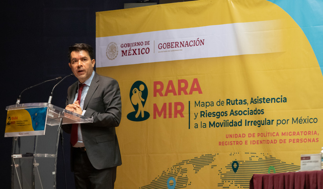 Presenta Segob herramienta estadística para atender flujos migratorios irregulares y prevención de tráfico de personas
