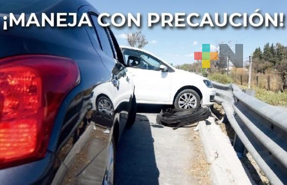SICT recomienda conducir con precaución por carretera durante las vacaciones