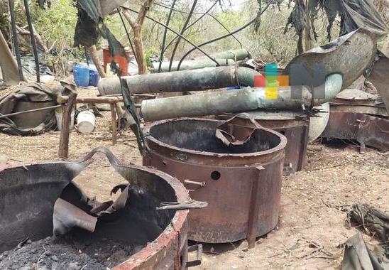 La Armada de México y la FGR localizan y desmantelan laboratorio clandestino, en Sinaloa
