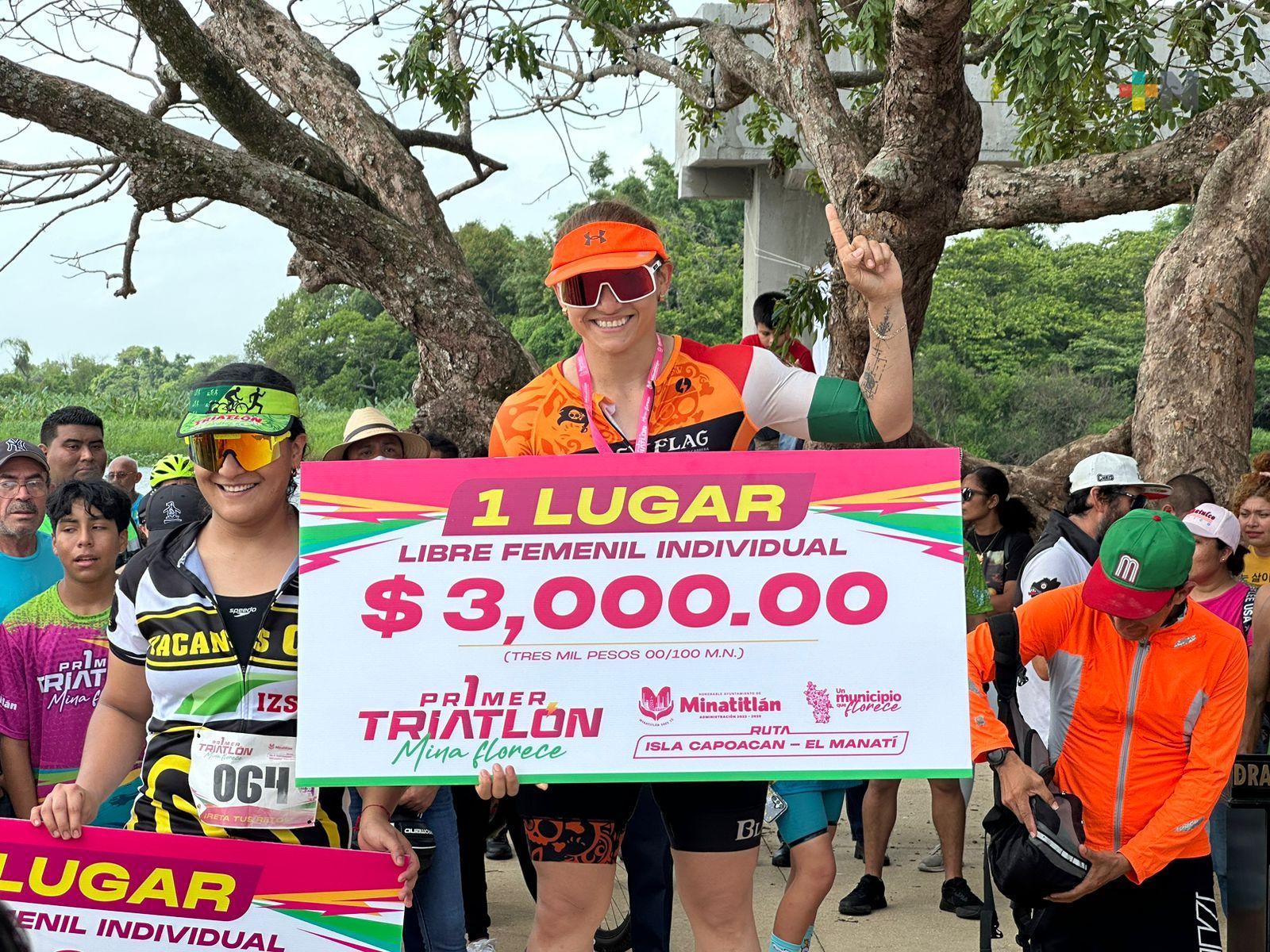 Después de 33 años regresa el triatlón a Minatitlán