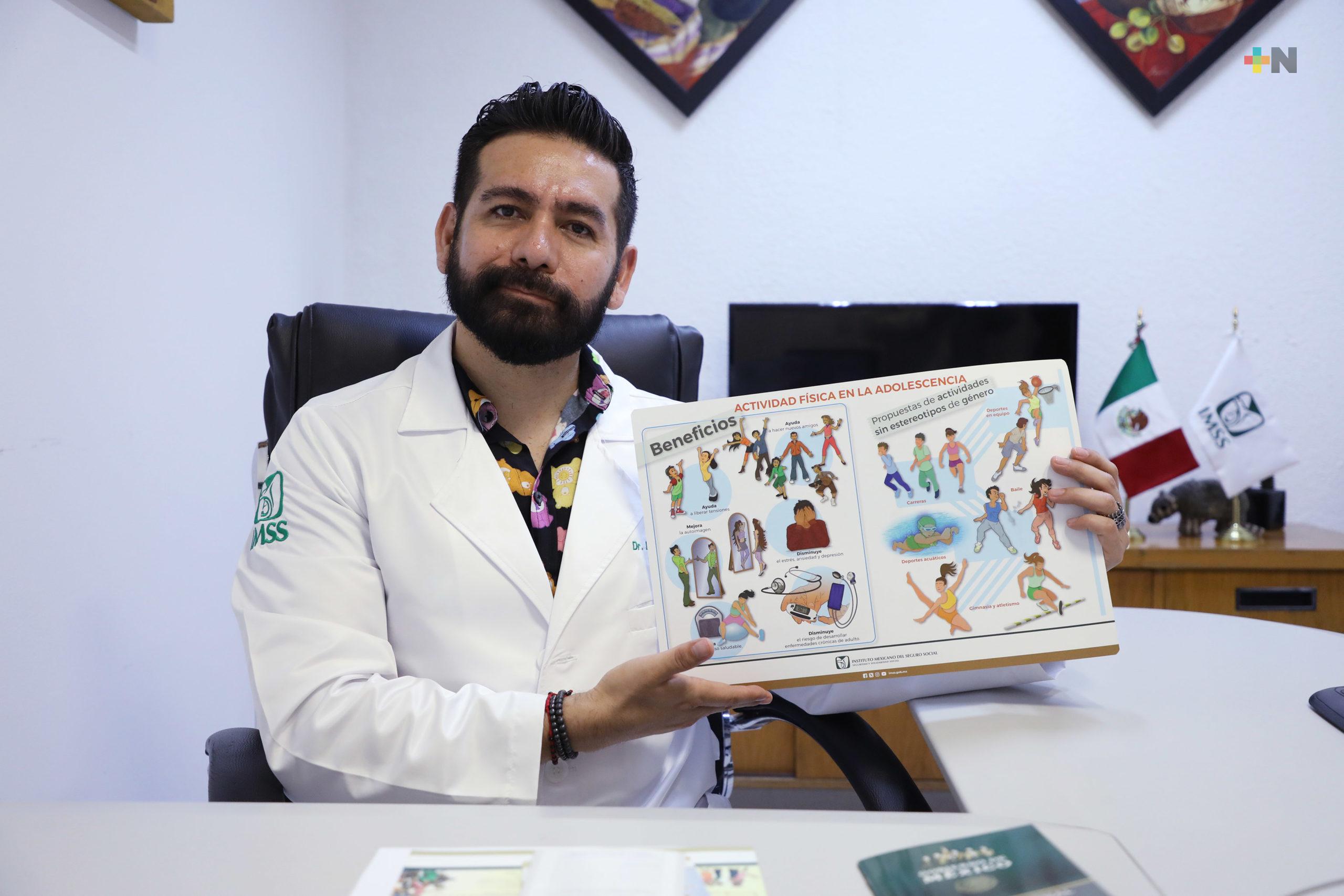 Otorga IMSS servicios de salud y prevención de enfermedades a cerca de 5 millones de adolescentes
