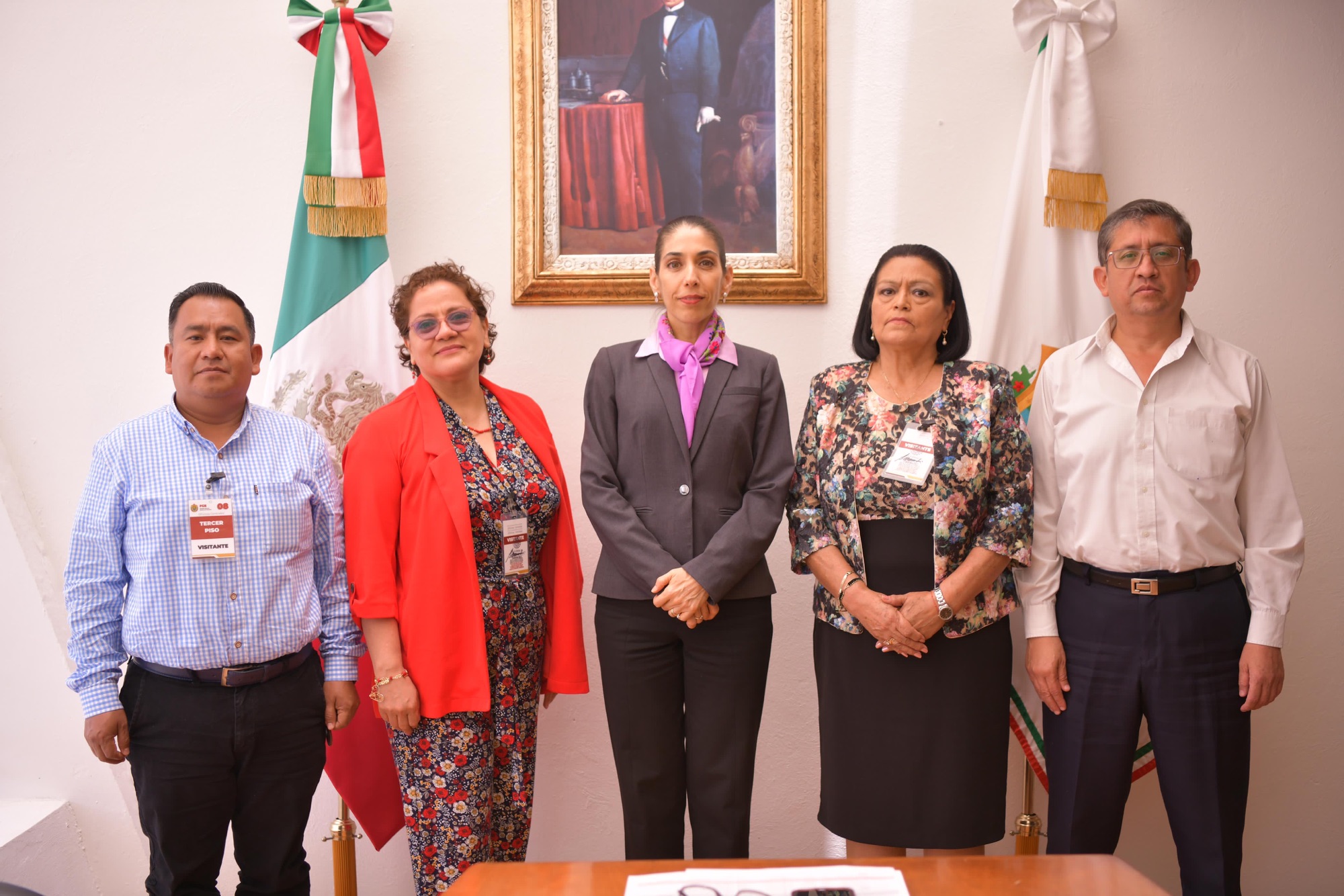 La Fiscal general se reúne con integrantes del sindicato SEPEVUD