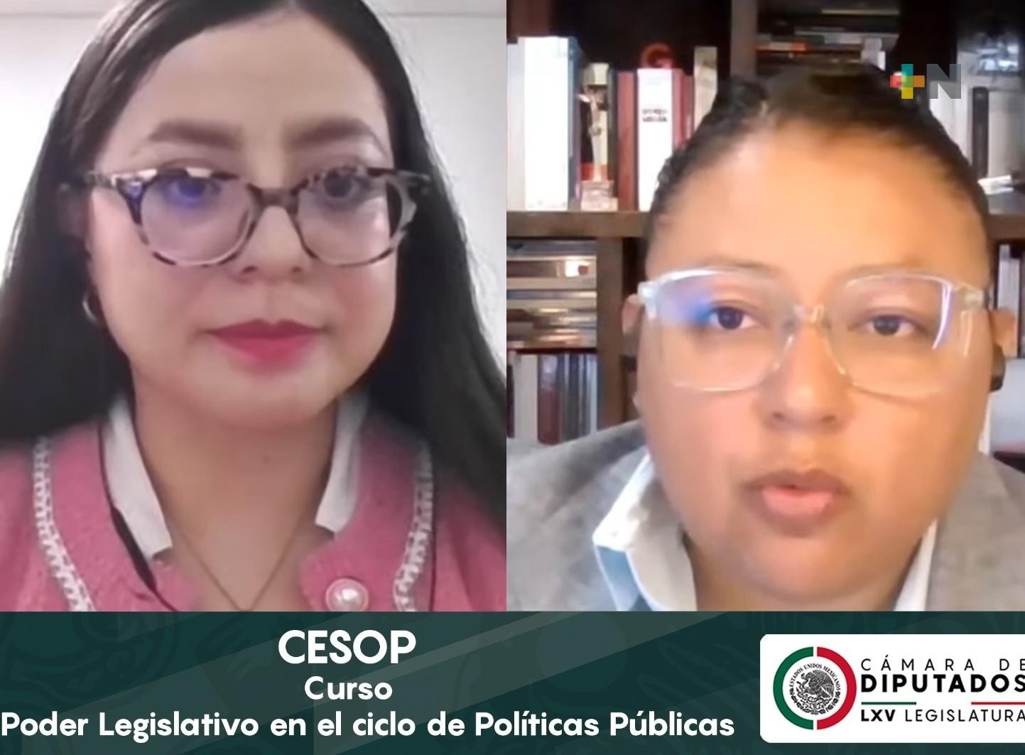 Imparten en San Lázaro el taller “El Poder Legislativo en el ciclo de políticas públicas”