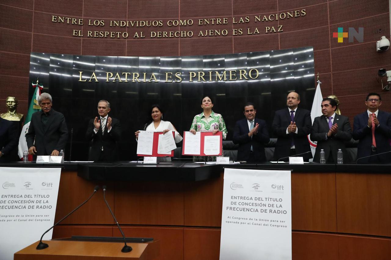 Con la frecuencia de radio AM del Congreso de la Unión habrá Parlamento Abierto permanente