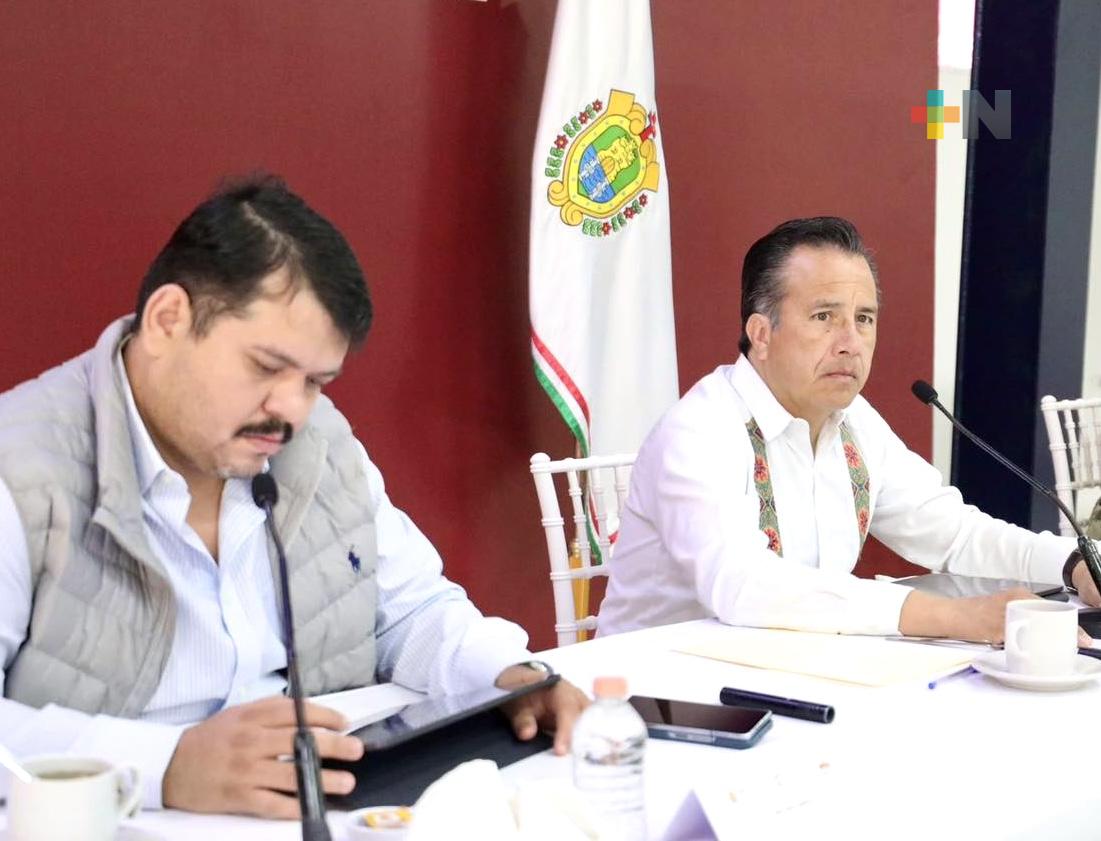 Veracruz continúa a la baja en indicencia delictiva: Cuitláhuac García