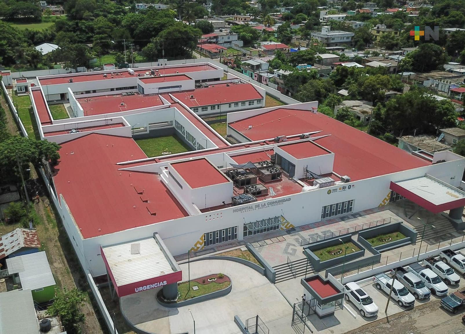 Cuitláhuac García presume el Hospital Naranjos Amatlán en redes sociales