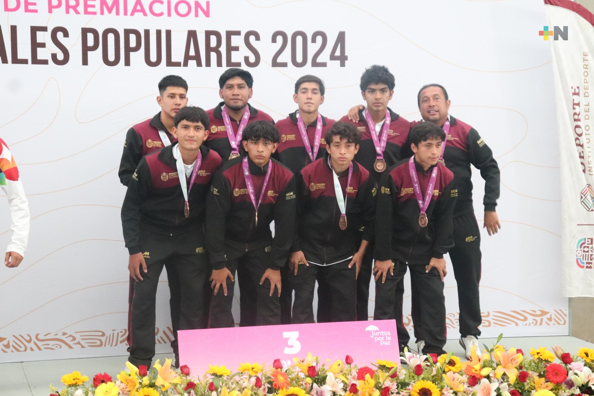 Veracruz obtuvo 11 medallas en los Juegos Nacionales Populares 2024