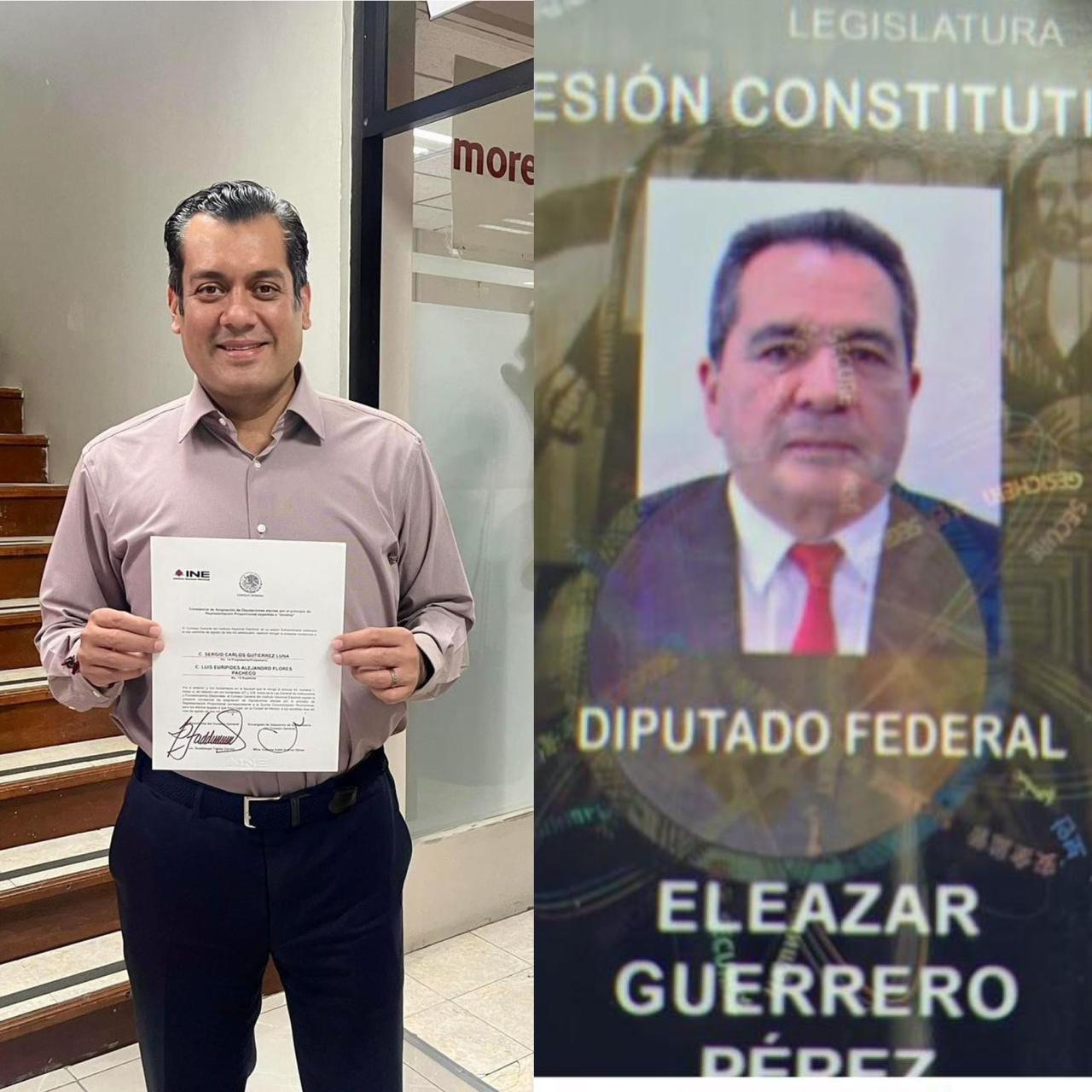 Luego de repartición de pluris del INE, diputados federales reciben credenciales