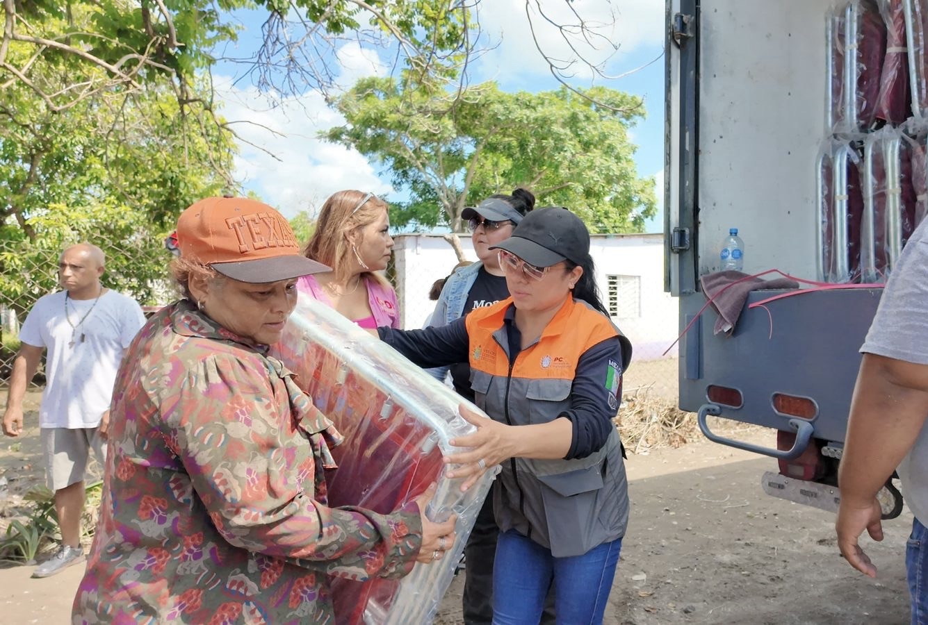 Gobierno del Estado coordina atención por lluvias en Tierra Blanca