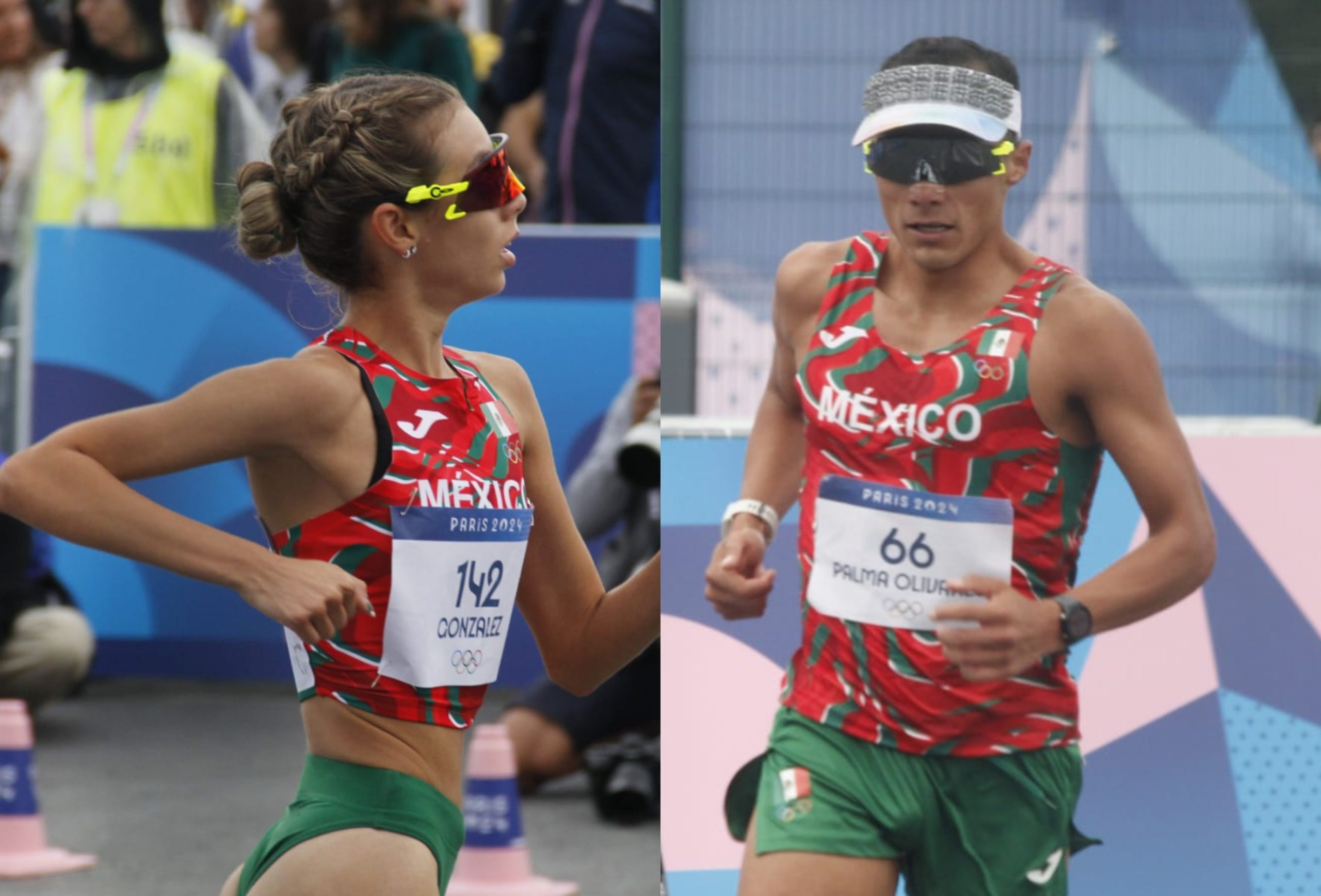 Alegna González y Ever Palma logran top 5 en debut de maratón de marcha en París 2024