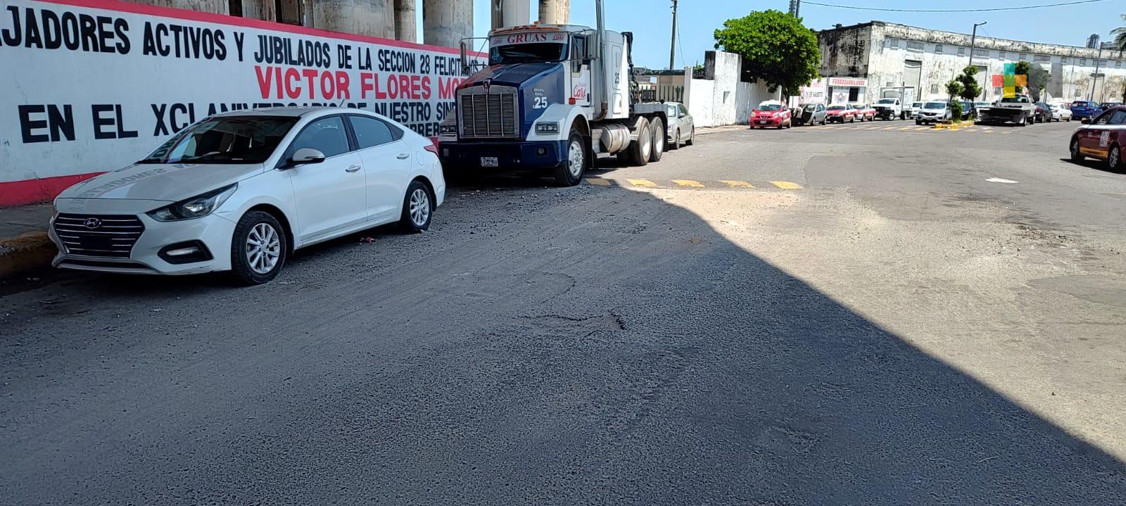 Se extiende problema de baches en Veracruz puerto con las lluvias