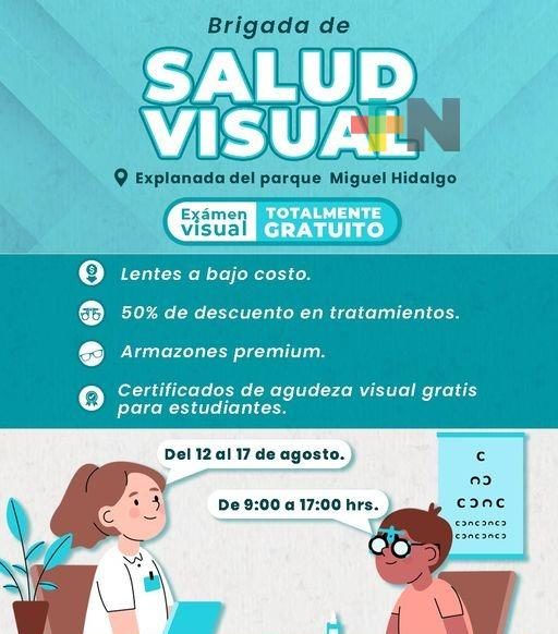 Brigada de salud visual gratuita en Coatepec