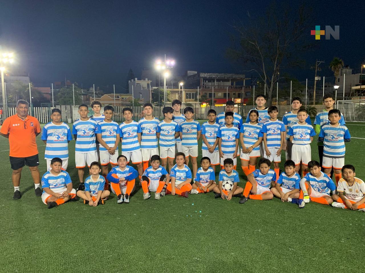 Regresan a la actividad en la escuela de futbol C.D.F.