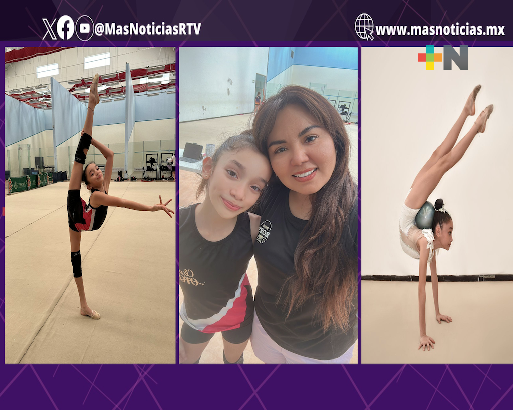 Convocan a gimnasta Sofía Mai Ruiz a preselección nacional rumbo al Panamericano Junior