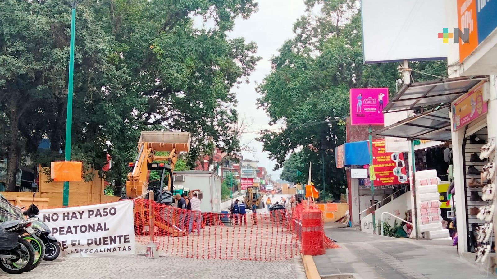 En dos semanas concluirá rehabilitación de calle Rafael Lucio en Xalapa: Ricardo Ahued